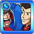 ルパンと銭形のアイコン