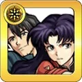 ミサト＆加持のアイコン