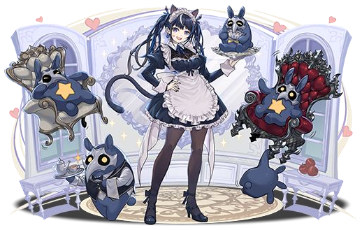 おしゃれメイド・ネレのイラスト