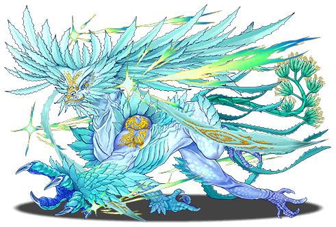 竜舌蘭の星華龍・ラングローサのイラスト
