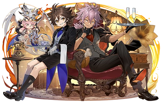 勇者兼業執事・グレオン&ダイヤのイラスト
