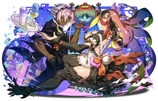 刺激的な執事とメイド・ソロモン&メルナのイラスト