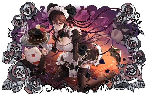 刺々しいメイド・ロゼッタのイラスト