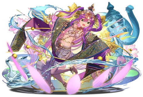 幸運の超越神・ラクシュミーのイラスト