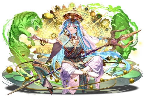 金色の超越神・パールヴァティーのイラスト