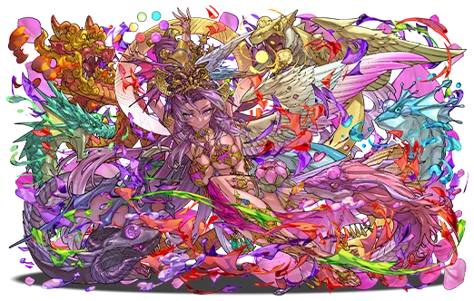暴威の超越神・カーリーのイラスト