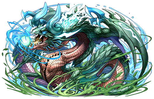 緑冥龍・ラグウェルのイラスト