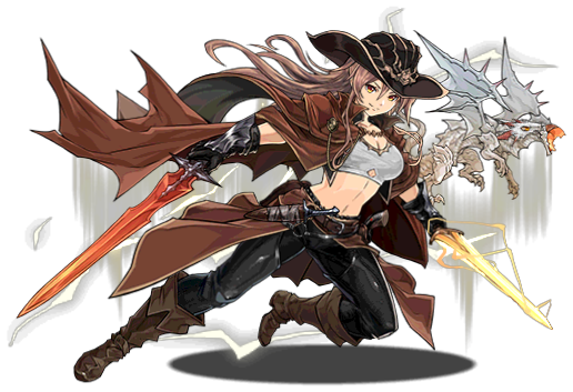 転戦の師龍喚士・ヴァレリアのイラスト