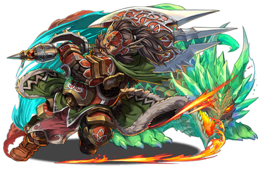 焔猛龍の戦士・グリゴリーのイラスト