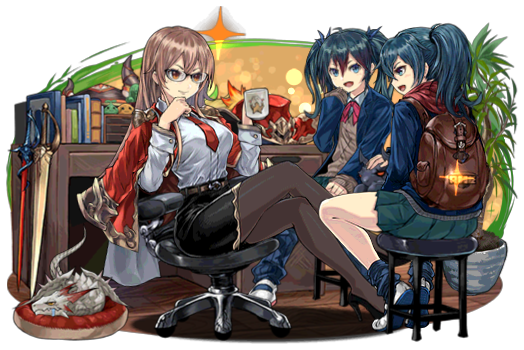 親身の師龍喚士・ヴァレリアのイラスト