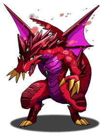 超ボルケーノドラゴンのイラスト