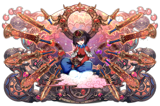 極醒の緋央神・アメノミナカヌシのイラスト