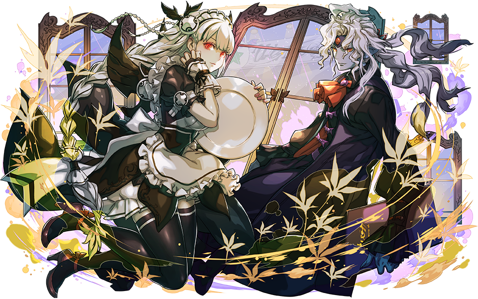 メイド・ヴァルキリー&執事・ヴァンパイアデュークの新規イラスト