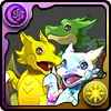 ダイヤ＆ゴールド＆グリーンガチャドラ