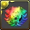 パズドラ学園の園章【虹】