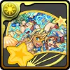 潜水の雷戦神・トールのうちわ