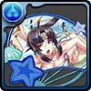 ビーチバレーの姫神・立花ぎん千代のうちわ