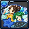 盛夏の爽夏神・大喬＆小喬のうちわ