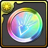 竜(ドラゴン)の紋章メダル【虹】