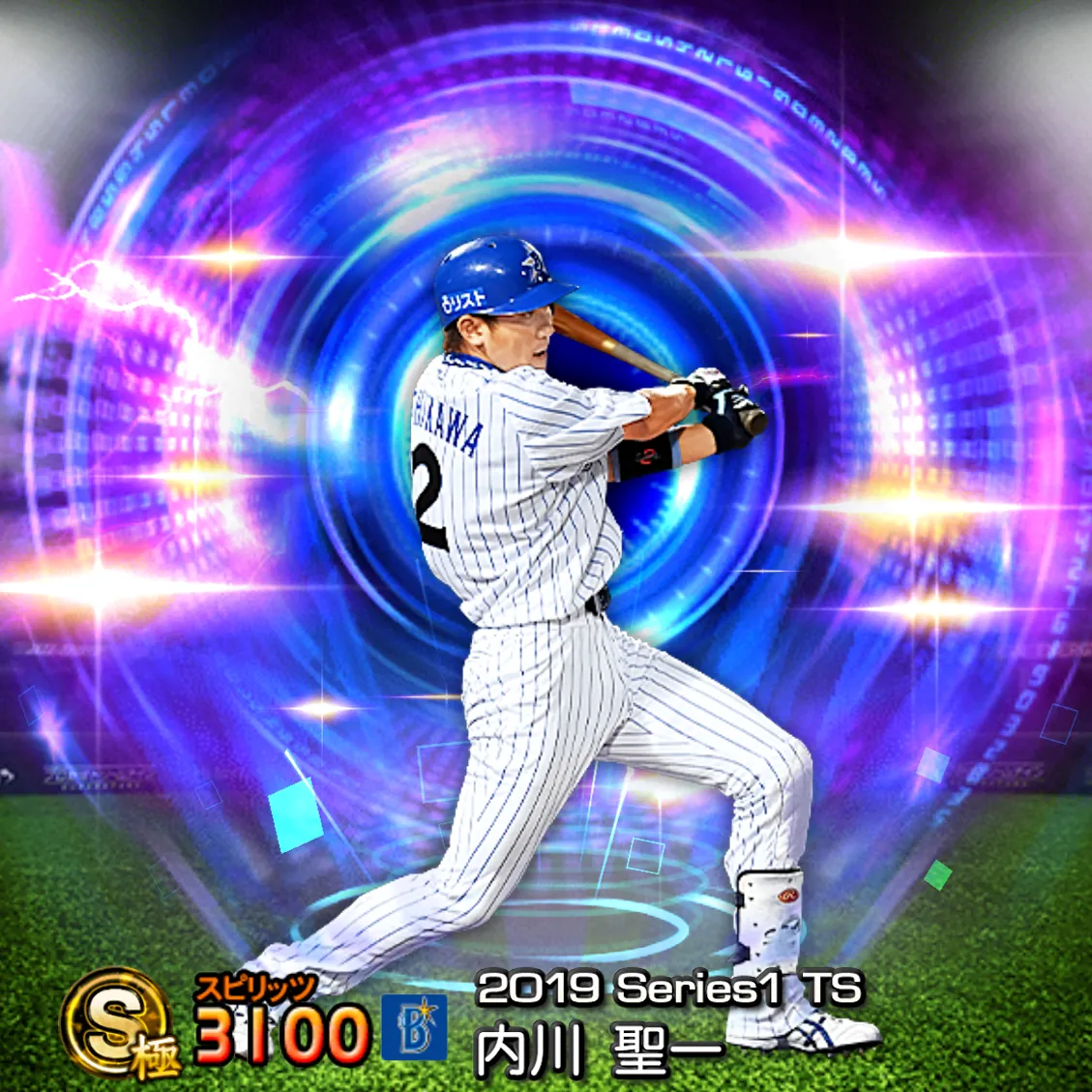 内川 聖一（2019S1 TS）のカード