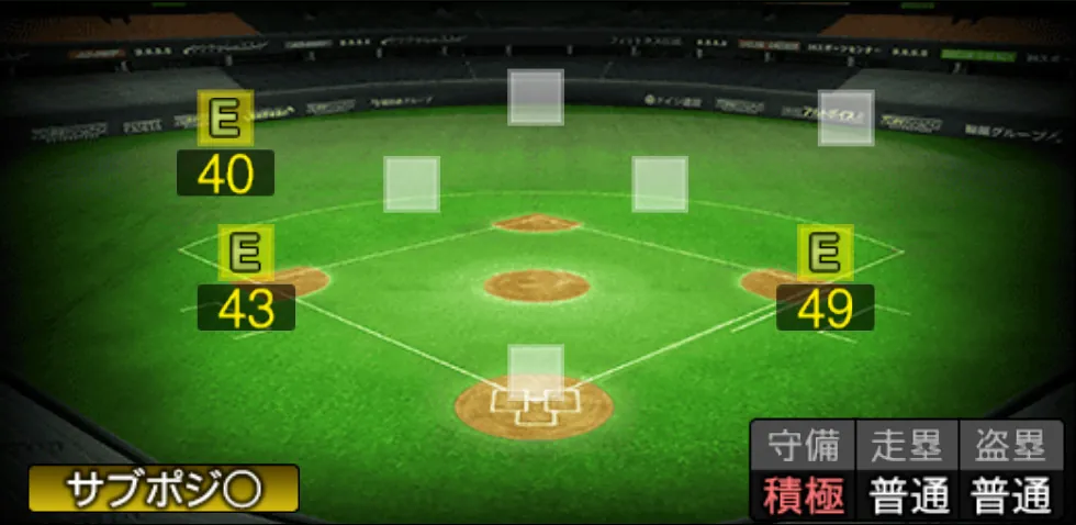 ロドリゲスの守備適性(ゲーム内の画面)