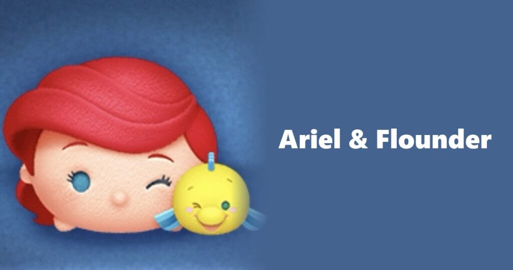 Ariel & Flounder Tsum Tsum