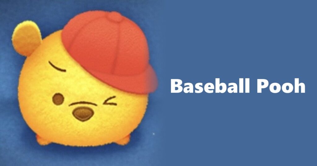 Baseball Pooh Tsum Tsum