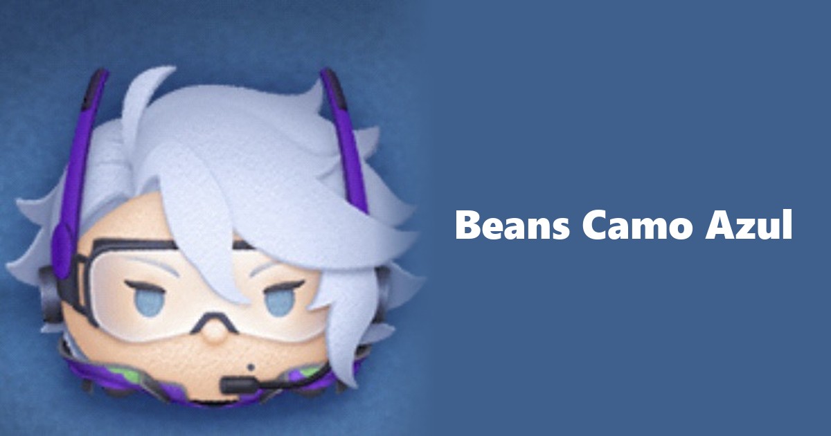 Beans Camo Azul Tsum Tsum