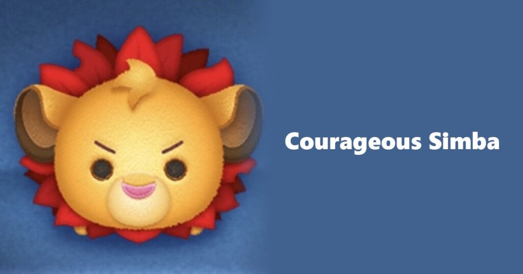 Courageous Simba Tsum Tsum
