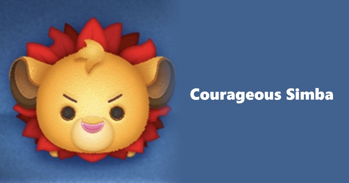 Courageous Simba Tsum Tsum