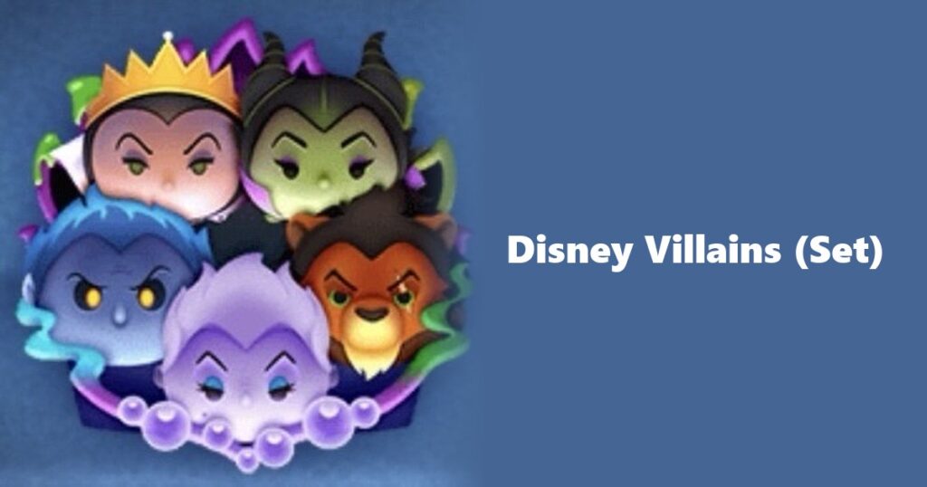 Disney Villains (Set) Tsum Tsum