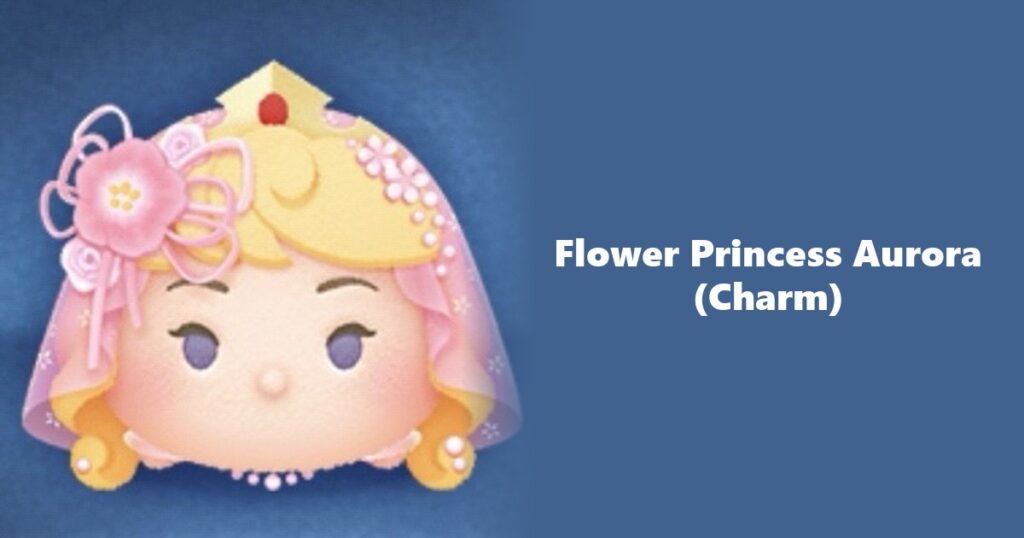 Flower Princess Aurora (Charm) Tsum Tsum
