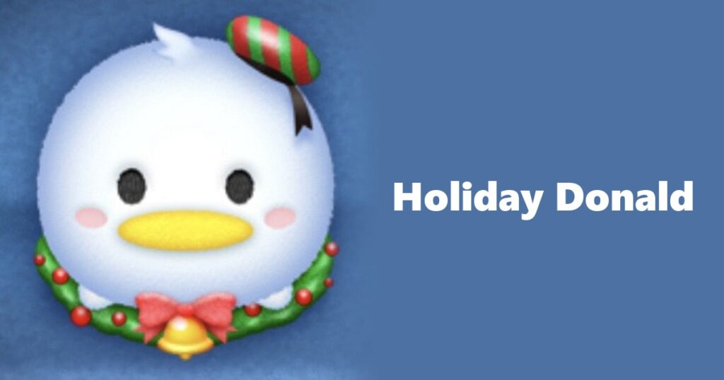 Holiday Donald Tsum Tsum