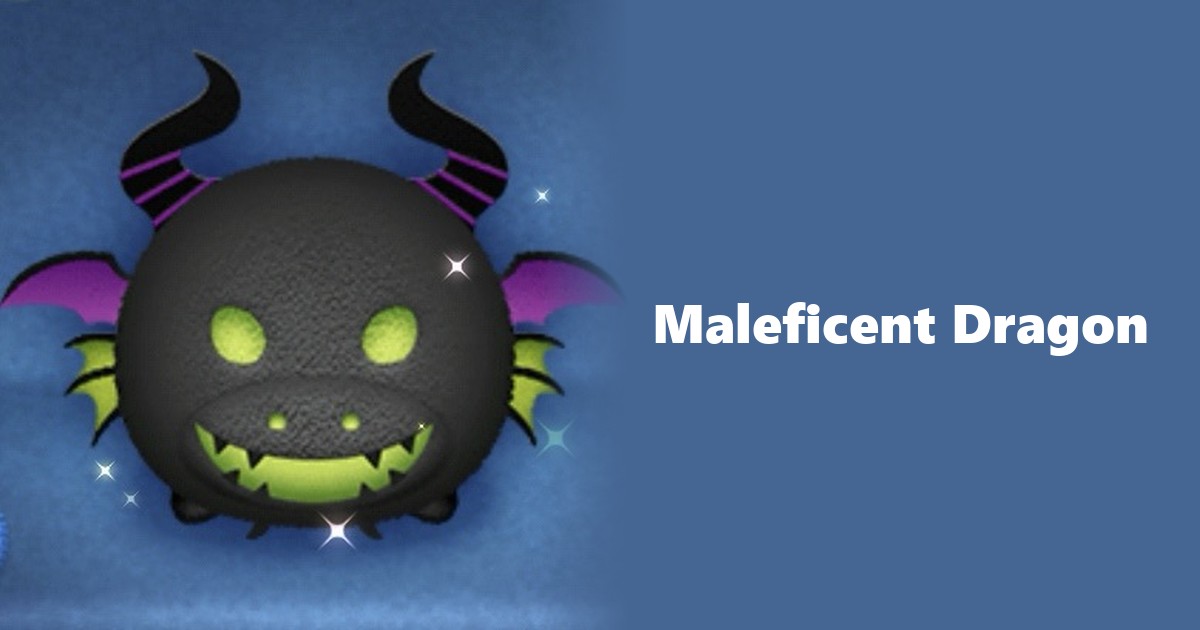 Maleficent Dragon Tsum Tsum