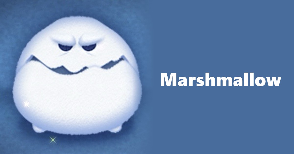 Marshmallow Tsum Tsum