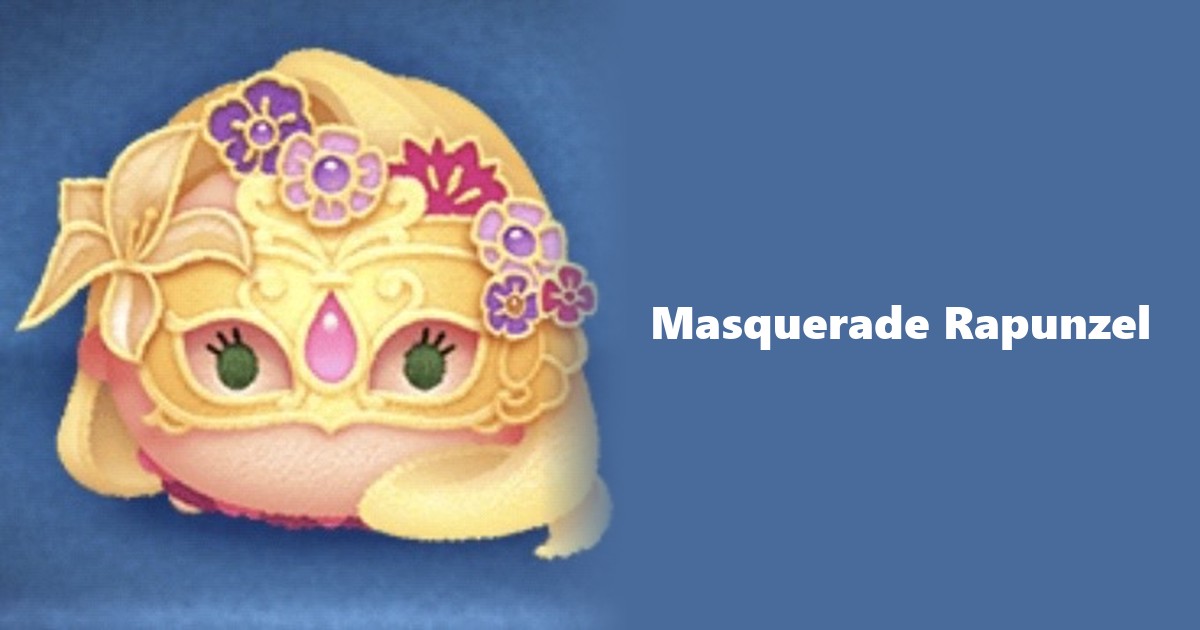 Masquerade Rapunzel Tsum Tsum
