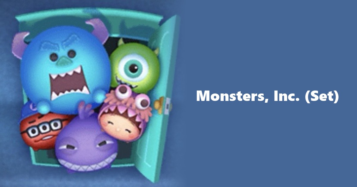 Monsters, Inc. (Set) Tsum Tsum