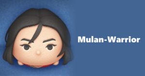 Mulan-Warrior Tsum Tsum