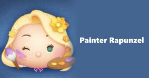 Painter Rapunzel Tsum Tsum