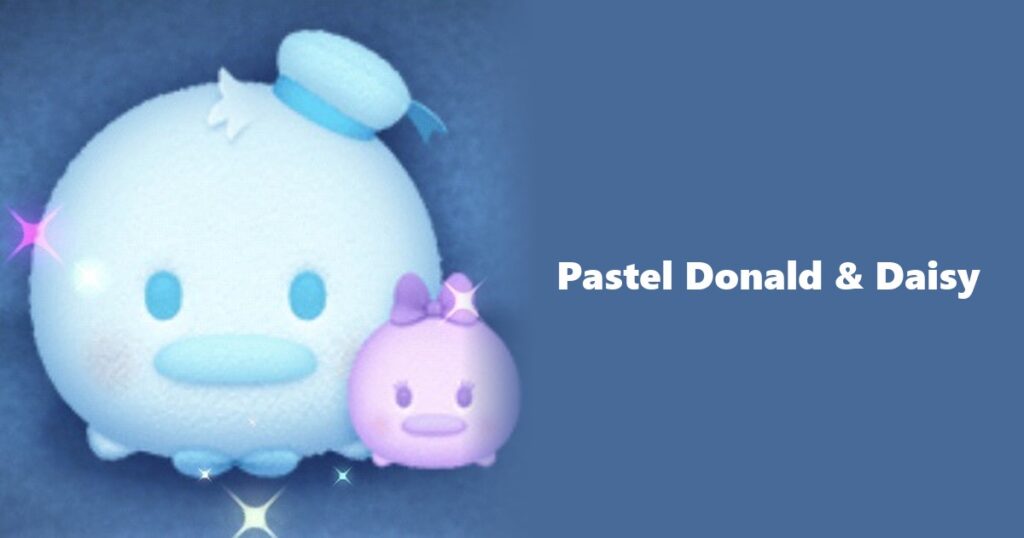 Pastel Donald & Daisy Tsum Tsum