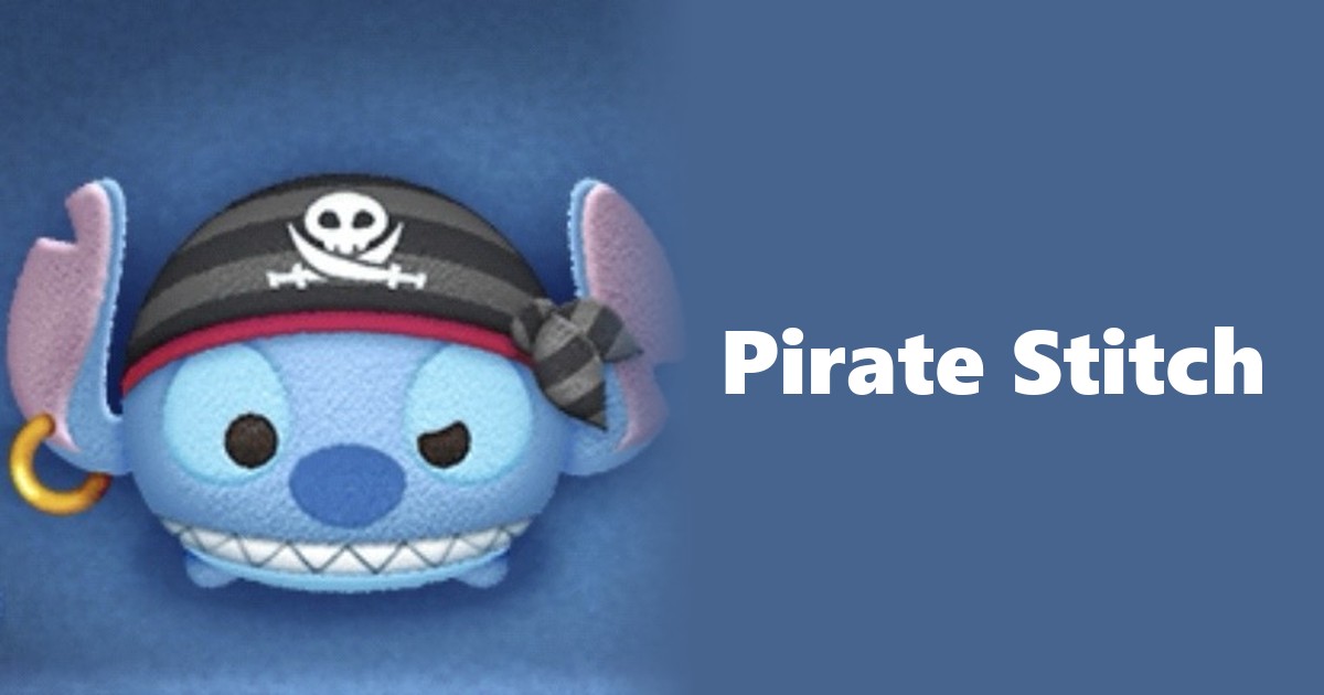 Pirate Stitch Tsum Tsum