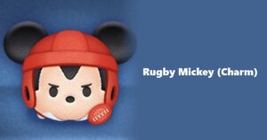 Rugby Mickey (Charm) Tsum Tsum