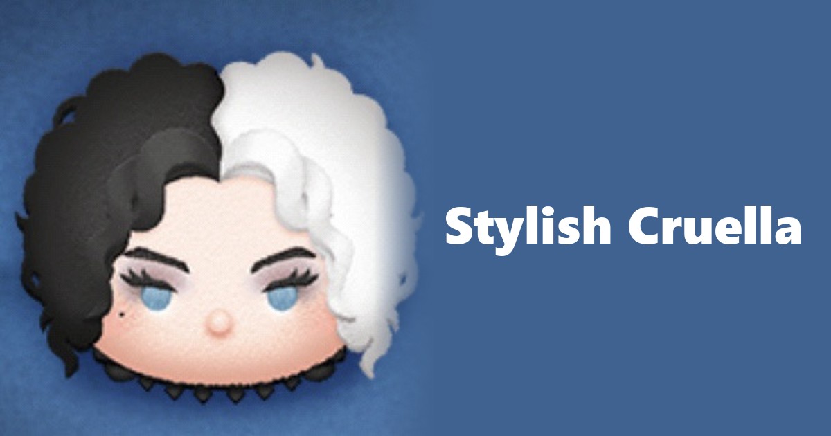 Stylish Cruella Tsum Tsum