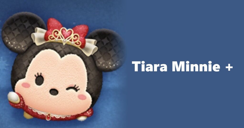 Tiara Minnie + Tsum Tsum