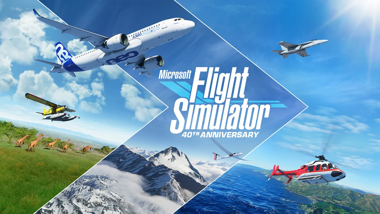 Microsoft Flight Simulator 40周年の航空機ビジュアル